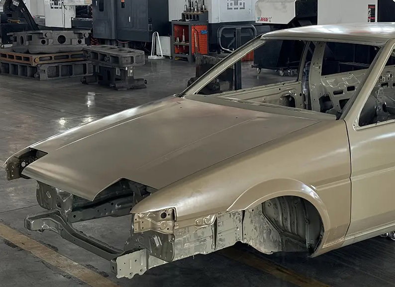 Toyota AE86 reproduction bodyshell